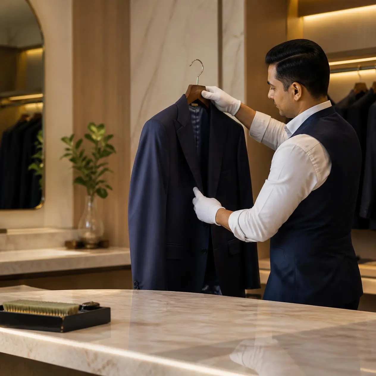 Professional garment inspection